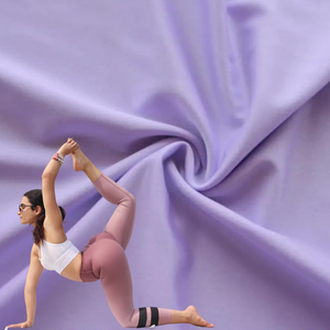 78% Nylon reciclado 22% Spandex Stretch Free Cut High Interlock Legging Top Yoga Sports Wear <span class=keywords><strong>Warp</strong></span> Knitted para uso físico al aire libre - Product Image 2