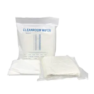 Hot Selling 110gsm Clean Room Wiper Factory Supply 100% Polyester Cloth Lint Free Cleanroom Wiper