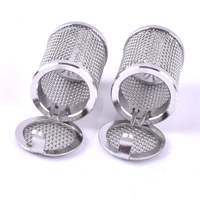 Accessoires de dissolution OEM personnalisés, panier filtrant en acier inoxydable 316, précision de filtration 2-200μm, efficacité 95%