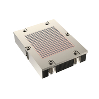 Tout nouveau serveur 1U 4 caloducs multi-plate-forme CPU dissipateur de chaleur prise en charge SP5/AMD + ordinateur Base en cuivre carte mère radiateur Stock