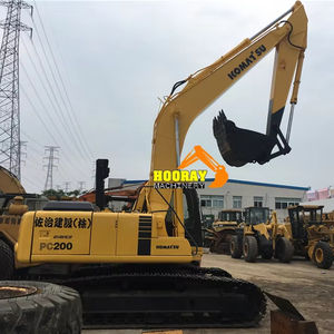Excavadora Komatsu usada a precio barato, maquinaria de movimiento de tierras, excavadora Komatsu, excavadoras de PC 200, a la venta, a precio barato, con PC - Product Image 1