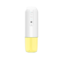 Mini diffuseur d'arômes en plastique rechargeable électrique de 150ml pour le bureau et la maison Humidificateur d'huile essentielle enfichable Parfum