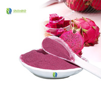 Poudre de fruit du dragon rouge SLBIO lyophilisée 60-80 mesh Poudre de pitaya rouge
