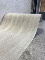 Vente en gros d'usine - Pierre artificielle flexible en travertin - Pierre souple en travertin pour mur extérieur