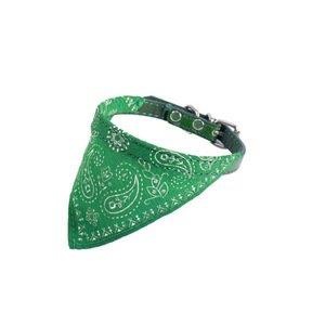 Serviette anti-bave en polyester pour grand chien, écharpe mignonne pour animal de compagnie, réglable, style ethnique, toutes saisons, forme triangulaire - Product Image 4