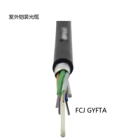 Cable de Fibra Óptica Monomodo para Exteriores FCJ GYFTA Prysmian, 24 Núcleos G.652, Cobre, Comunicación Interior, PE/LSZH/PVC, Certificado ISO9001