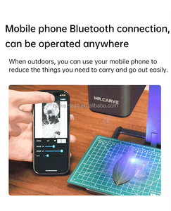 <span class=keywords><strong>MR</strong></span>.CARVE C1 Machine à Graver Laser DAJA 5W Autofocus Portable Micro Feuille Graveur DIY pour Bois Papier Cuir Peint Métal - Product Image 4