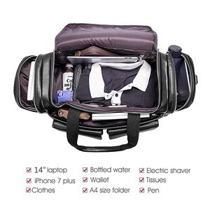 Tiding 2019 nueva llegada <span class=keywords><strong>de</strong></span> grano completo <span class=keywords><strong>de</strong></span> cuero negro Bolsa bolsa <span class=keywords><strong>de</strong></span> viaje <span class=keywords><strong>de</strong></span> <span class=keywords><strong>fin</strong></span> <span class=keywords><strong>de</strong></span> <span class=keywords><strong>semana</strong></span> para hombre - Product Image 5