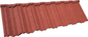 Tuile métallique revêtue de pierre au design moderne, résistance structurelle, flexibilité et fiabilité à long terme, toiture revêtue de pierre - Product Image 2