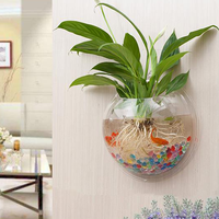 Beliebtes Großhandelsprodukt zum Fabrikpreis: 5L Zylinder Nano-Aquarium aus Ultraklarem Glas, Umweltfreundliches Fischbecken mit Verpackung