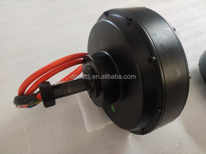 10인치 단일 측면 샤프트 BLDC 48V 60V 72V 1500W 허브 모터 골프 카트 ATV 모터 - Product Image 6