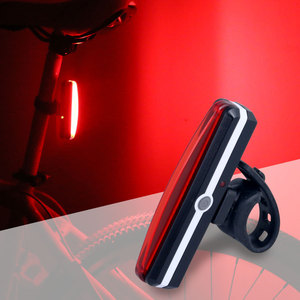 <span class=keywords><strong>Ricaricabile</strong></span> COB bianco rosso LED posteriore bicicletta luci anteriori impermeabili Mountain bike manubrio chiavette torce - Product Image 2