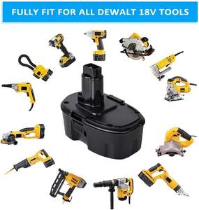 18 סוללה סוללה חבילה de walts/מדקר שחור dc9096 18 + 3ah - Product Image 5