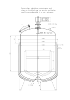 Vente directe d'usine - Réservoir de stockage sanitaire en acier inoxydable, avec agitateur et mélangeur motorisé, capacité personnalisable