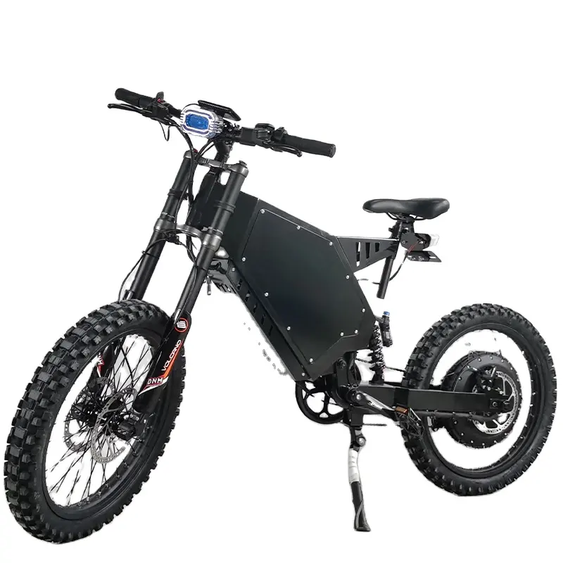 La bici elettrica più calda e migliore 8000w 72v batteria di tensione rimovibile riding gamma massima 110km manovella per bicicletta 52T e bicicletta