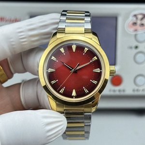 Reloj <span class=keywords><strong>de</strong></span> Negocios Retro Rojo Dorado 2026, Reloj <span class=keywords><strong>de</strong></span> Moda Masculino <span class=keywords><strong>de</strong></span> Lujo <span class=keywords><strong>de</strong></span> 40 mm, Movimiento 9015, Reloj Mecánico - Product Image 2