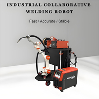 Machine de soudage laser MIG collaborative industrielle Cobot compacte à 6 axes à grande vitesse Robot comprenant un roulement en acier inoxydable