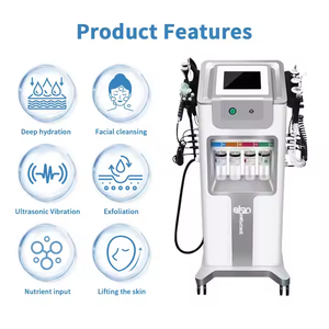 Appareil de beauté hydro 10-en-1 2026 : Machine de rajeunissement cutané Aqua Peeling, Hydro Microdermabrasion et Jet d'Oxygène - Product Image 2