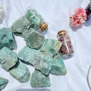 Piedra Natural de Amazonita en Bruto de Alta Calidad al por Mayor, Cristal Curativo, Gema en Bruto para Decoración del Hogar y Regalos de Navidad - Product Image 2