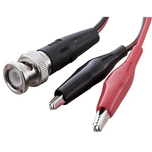 สายเคเบิลเครื่องมือวัด BNC พร้อมหัวหนีบแบบจระเข้ ขนาด 18 AWG สำหรับสายทดสอบ - Product Image 1