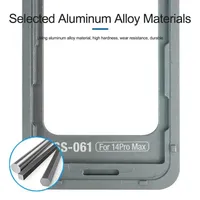Moule d'alignement de positionnement OCA SUNSHINE SS-061 pour iPhone 6 7 8 X XS XR 11 12 Mini 13 Pro Max 14 15 Plus Réparation d'écran LCD