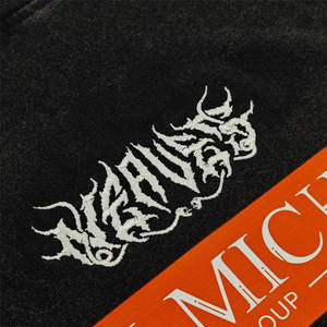 男性用AI-MICH高品質プロモーション半袖Tシャツ275gsmコットンカスタムロゴ特大酸洗浄Tシャツ - Product Image 5