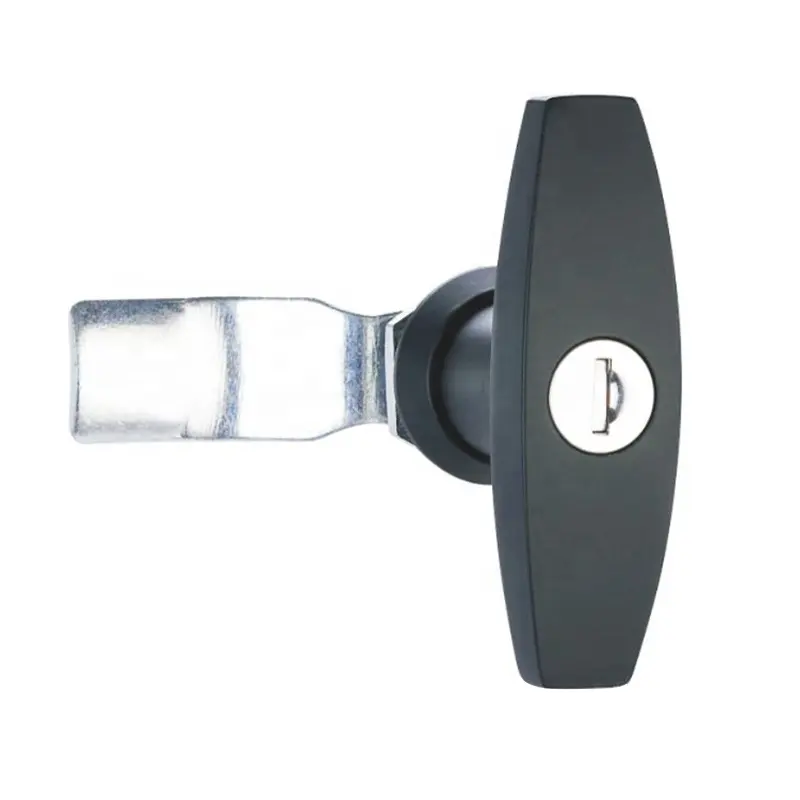 Compression Cam Latch Handbetrieb ener fester Griff mit Verriegelung T-Griff Lock Türgriff schloss MS101-1 Schrank griffe schwarz