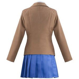 Disfraz de <span class=keywords><strong>Anime</strong></span> Doki Doki Literature Club, Cosplay de Monika, Sayori, <span class=keywords><strong>Yuri</strong></span>, Natsuki, Uniforme Escolar Unisex para Halloween, Algodón/Poliéster - Product Image 5