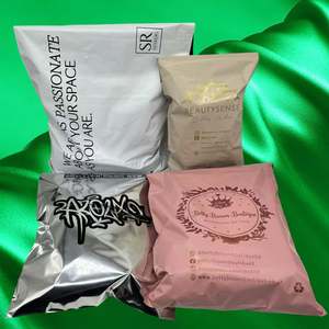 Biodegradable Waterproof Self Adhesive Customized Printed White Poly Shipping Mailer <b>Bags</b> - Product Image 6