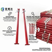Support télescopique réglable antirouille en gros pour étais métalliques de chantier en Arabie Saoudite
