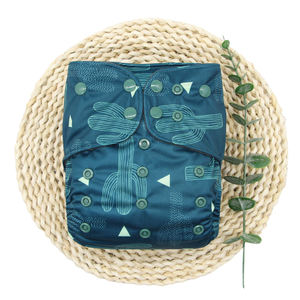 Popok Kain Bayi AWJ Cetak Kustom Sampel Gratis yang Dapat Digunakan Kembali - Product Image 3