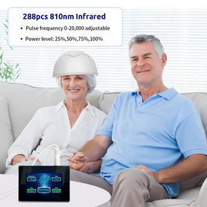 Suyzeko OEM Neurologia Neuropsiquiatria Cérebro Fotobiomodulação Capacete 810nm Perto Infravermelho Red Light <span class=keywords><strong>Therapy</strong></span> Cap para Clínica - Product Image 6