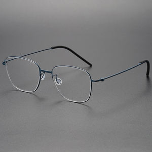 5530-1Pure إطار نظارات تيتانيوم للرجال والنساء جديد طيار بصري قصر النظر نظارات طبية إطار كوري بالكامل بدون مفك البراغي - Product Image 3