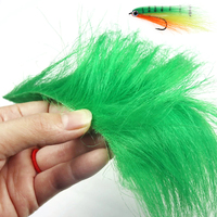 Furabou Craft Fourrure Doux Fibre Synthétique Streamer Queue Aile Mouche Pêche Attachant Matériaux