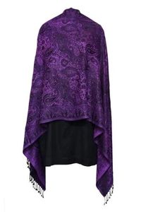 Elegant Ethnic Party Wear Viscose Weaved Stole Long Women's Fashion <b>Shawl</b> Soft Feel Winter Breathable Evening Gatherings Formal - Product Image 5