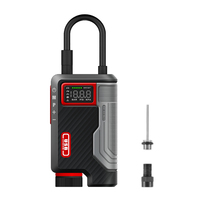 150PSI Mini Car Tire Pump Cordless Tire Inflator 4000mAh Portable Air Compressor with Auto Shut off for Car Motorcycle Bike Ball