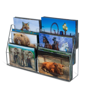 Autocollants lenticulaires 3D anime à mouvements dynamiques (2/3 mouvements changeants) avec logo personnalisé, impression couleur, cartes postales lenticulaires et autres cartes - Product Image 6