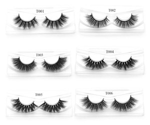 Pestañas Full <span class=keywords><strong>Strp</strong></span> 3D Mink Lashes 25mm Customized 27mm Gift Box Oem Package - Product Image 2