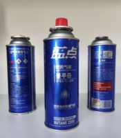Cartouche de gaz butane pure à 99 %, 250 g, portable, jetable, vente en gros, fabricant de gaz