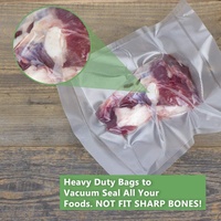 Sac sous vide gaufré super épais en PE scellé pour aliments pour bébés, aliments pour animaux de compagnie, salades, chewing-gums, chips de pommes de terre, sushis, pizzas