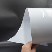 Feuilles de plastique PETG blanches de haute qualité résistantes au froid, rouleaux de film PET rigide, feuilles de polyester APET pour thermoformage