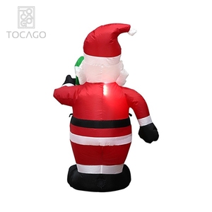 Papá <span class=keywords><strong>Noel</strong></span> <span class=keywords><strong>inflable</strong></span>, decoración de patio de Navidad con luces LED, 1,2 m, gran oferta - Product Image 3