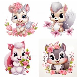 Écureuil personnalisé série étiquette autocollant enfants produit paquet étiquette autocollant UV DTF artisanat étiquette autocollant pour soutenir votre entreprise - Product Image 3