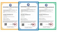 Filtre HEPA sans séparateur à mini-plis H13 H14, fabricant certifié ISO9001 pour la filtration terminale FFU HVAC en salle blanche