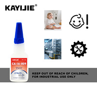 Colle instantanée universelle Kayijie pour fer, plastique, métal, caoutchouc, ABS, réparation de chaussures, séchage rapide, super colle 406 495 460