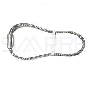 Sling en câble d'acier SIMEN SCL avec des caractéristiques anti-corrosion durables, ancrages de levage moulés et boucle - Product Image 4