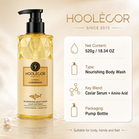 Gel Douche Hydratant au Caviar de Luxe OEM 500ml à Base d'Acides Aminés – Produits de Soin Corporel Marque Privée