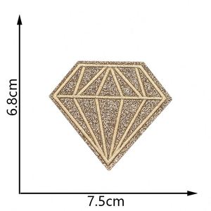 Parches de Diamantes Termoadhesivos con Bordado de Purpurina de Diamantes Surtidos - Product Image 3