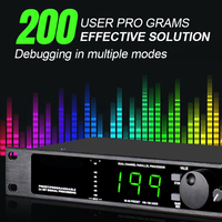 Processeur de signal DSP de réverbération numérique 24 bits GMI-4II, double canal parallèle, effets audio professionnels avec 192/200 modes préréglés