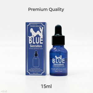 Gouttes d'amélioration féminine BLUE Succubus à marque privée, stimulant d'humeur sensuelle longue durée pour femmes, 15 ml - Product Image 3